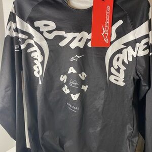Alpinestars Black and White Kids Jersey